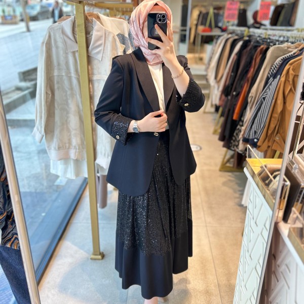 AHSEN PUL PAYET DETAYLI ETEKLİ TAKIM - Görsel 8