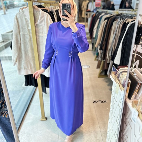 25YT926 Armine Trend Elbise - Görsel 1