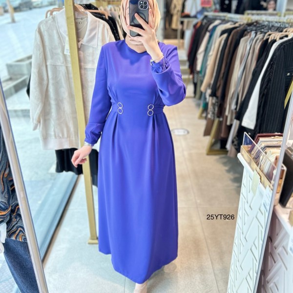 25YT926 Armine Trend Elbise - Görsel 3