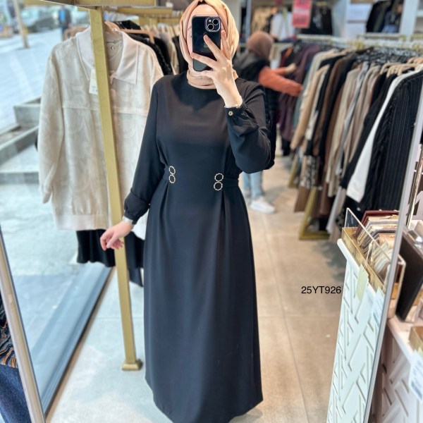 25YT926 Armine Trend Elbise - Görsel 4