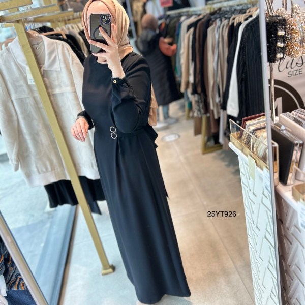 25YT926 Armine Trend Elbise - Görsel 6