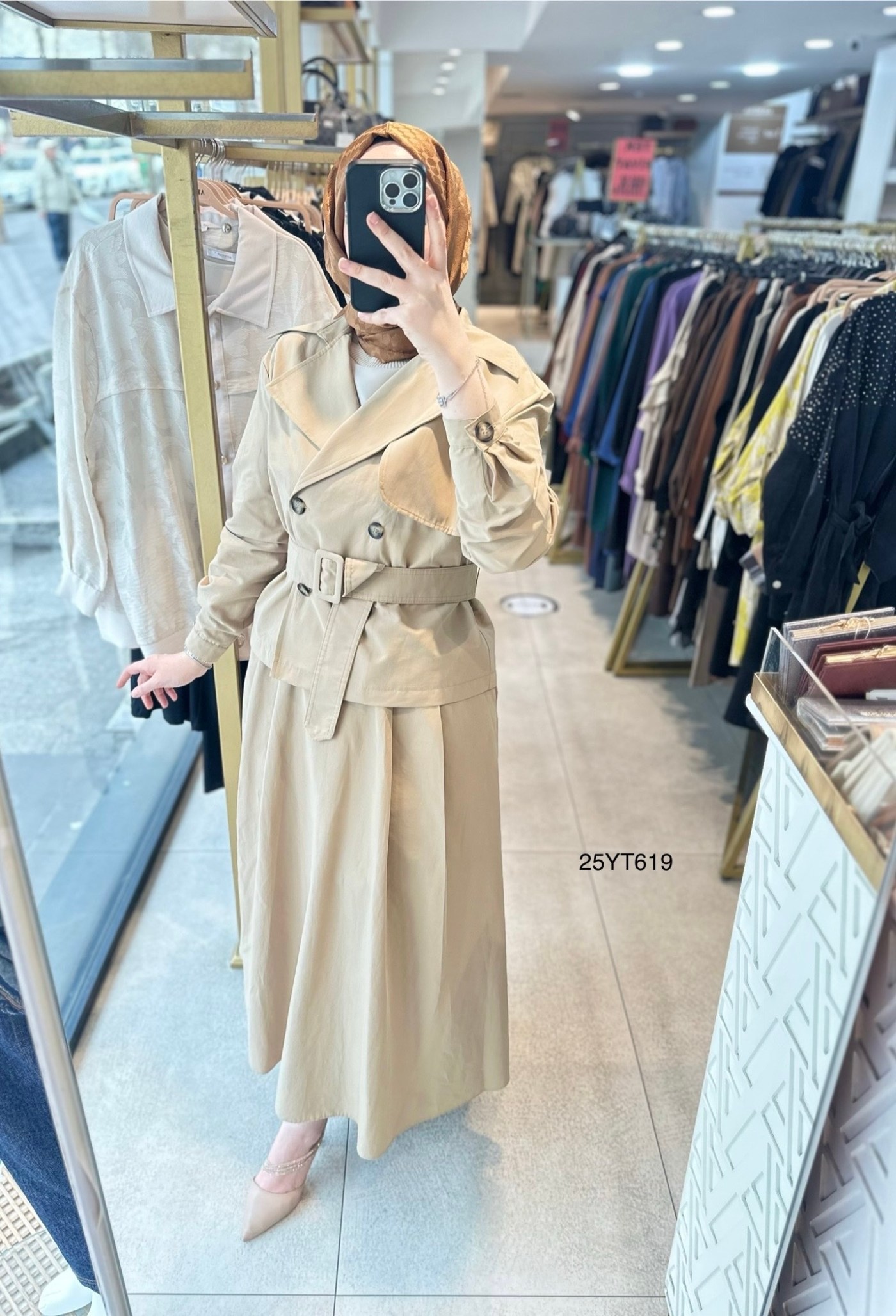 25YT619 Armine Trend Trenç Kumaş Takım