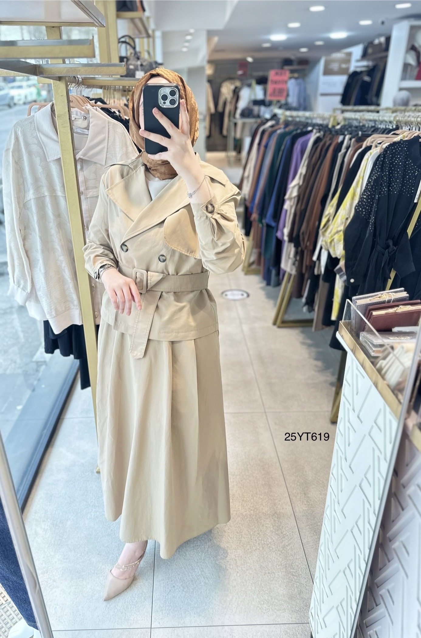 25YT619 Armine Trend Trenç Kumaş Takım