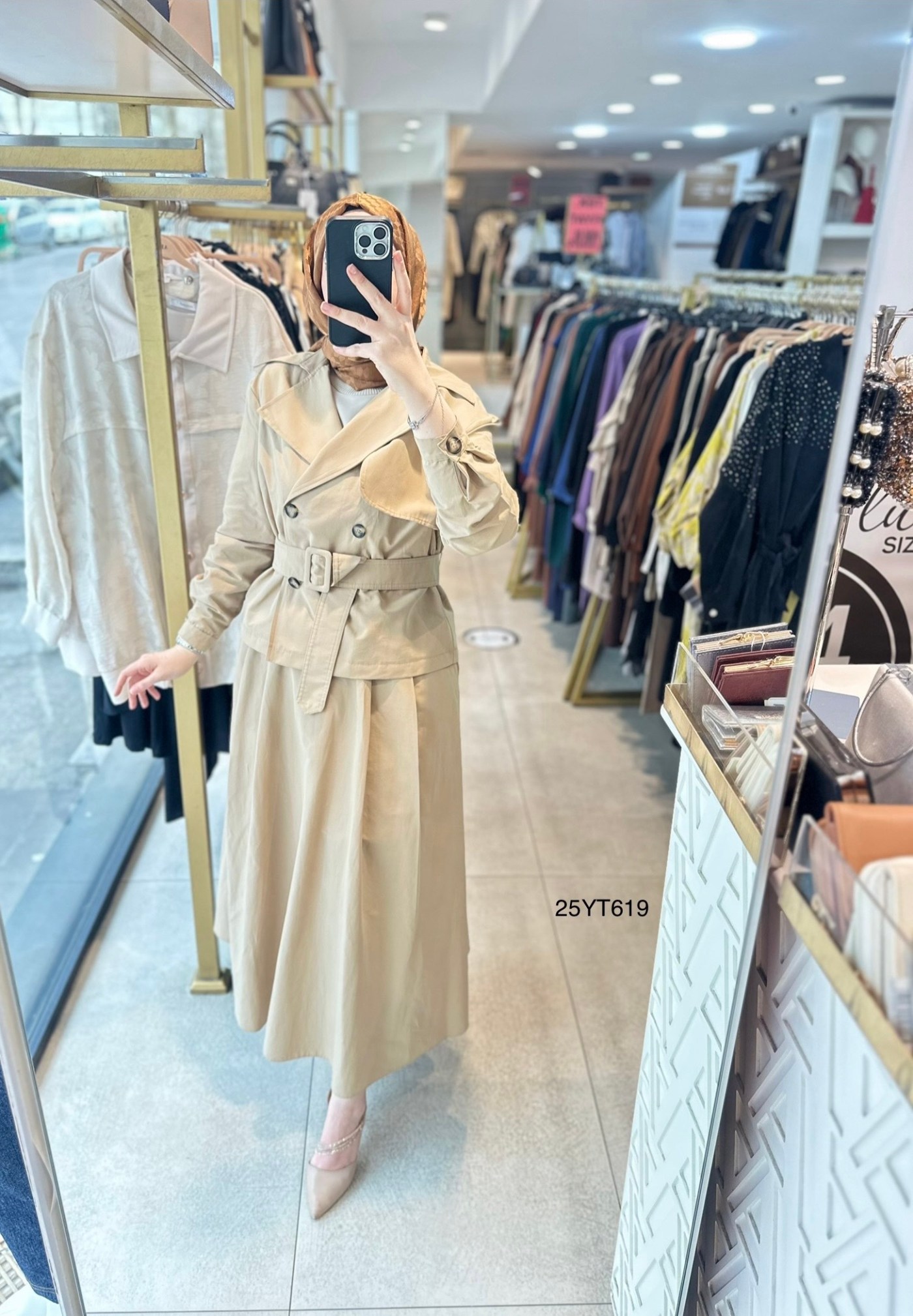 25YT619 Armine Trend Trenç Kumaş Takım