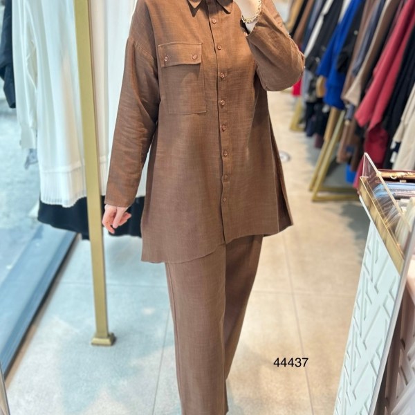 44437 Cep Detaylı Alt Üst Takım - Görsel 3