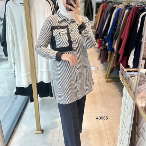 43635 Alt Üst Pantolonlu İkili Takım - Görsel 3