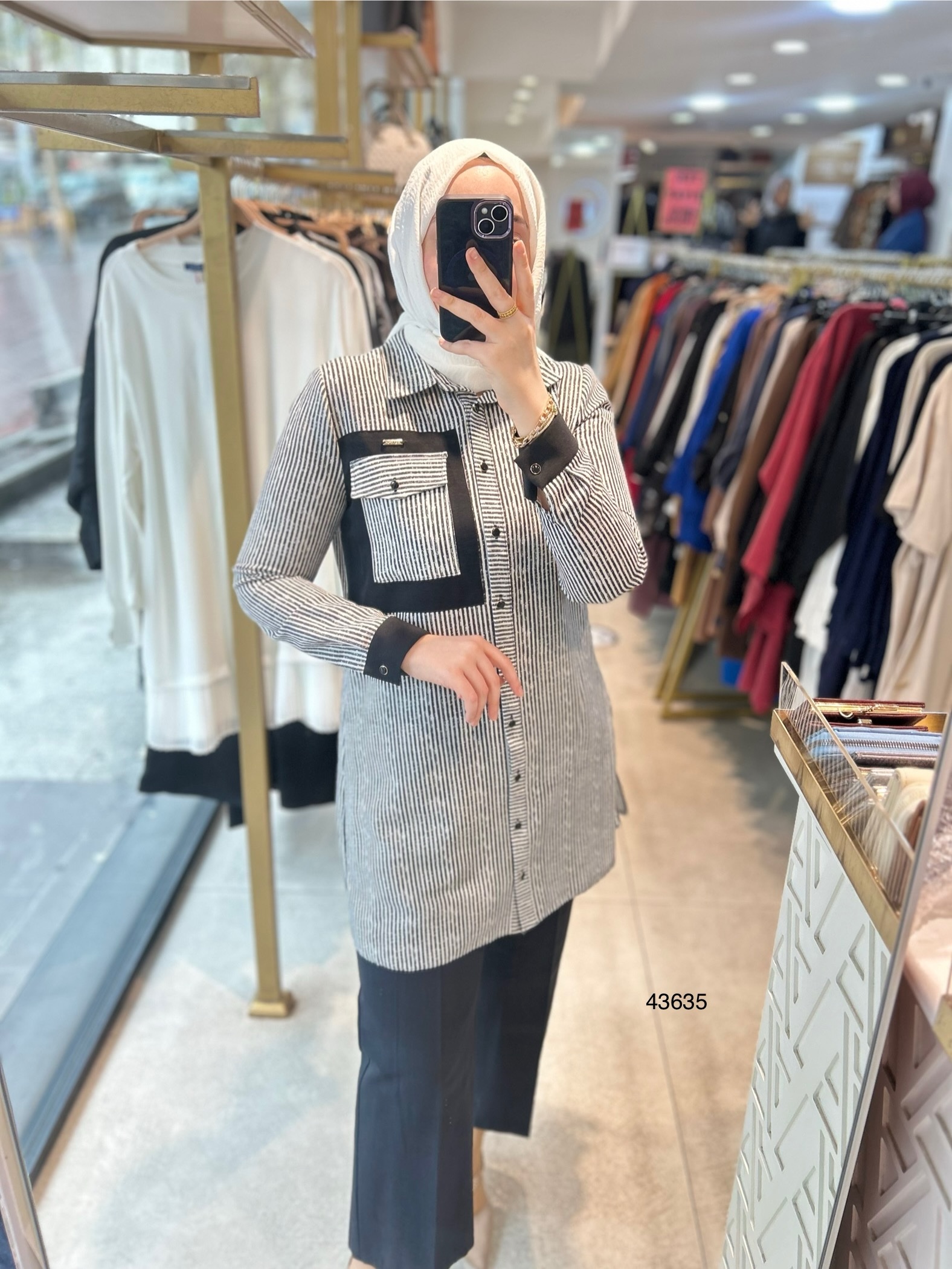 43635 Alt Üst Pantolonlu İkili Takım - Görsel 4