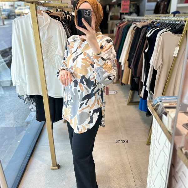 21134 Desenli Tunik - Görsel 11