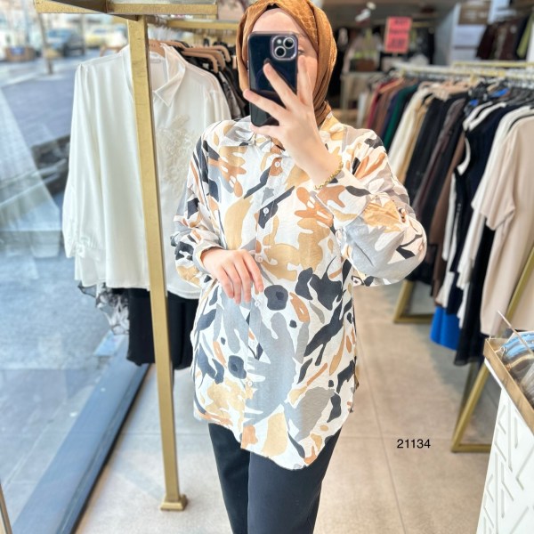 21134 Desenli Tunik - Görsel 22