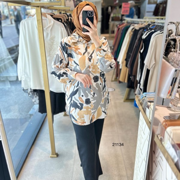 21134 Desenli Tunik - Görsel 14