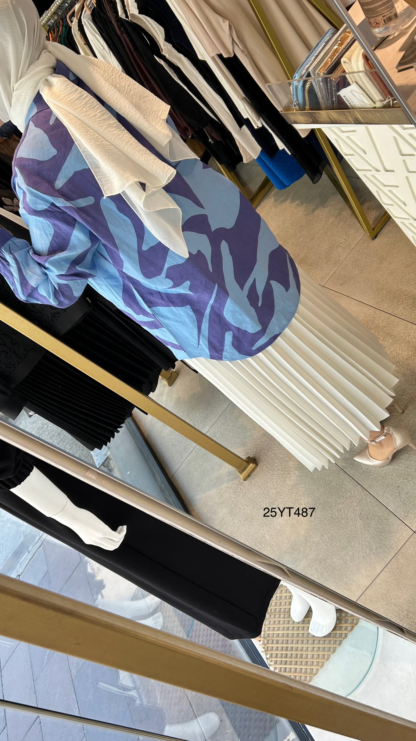 25YT487 DESENLİ TUNİK