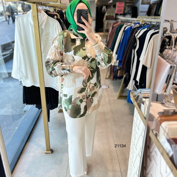 21134 Desenli Tunik - Görsel 17