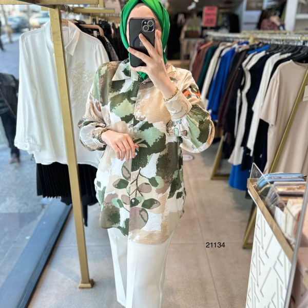 21134 Desenli Tunik - Görsel 5