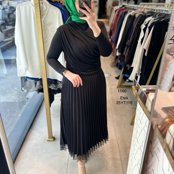 1560 BÜZGÜ DETAYLI BADY - Görsel 2