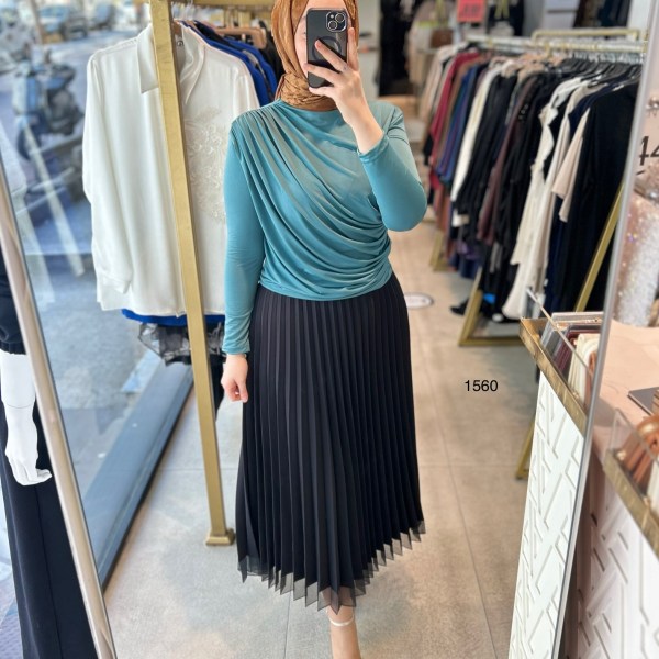 1560 BÜZGÜ DETAYLI BADY - Görsel 19