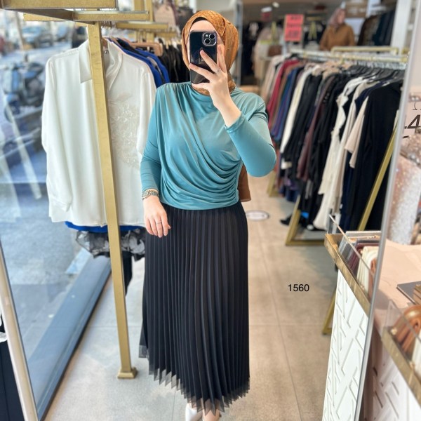 1560 BÜZGÜ DETAYLI BADY - Görsel 18