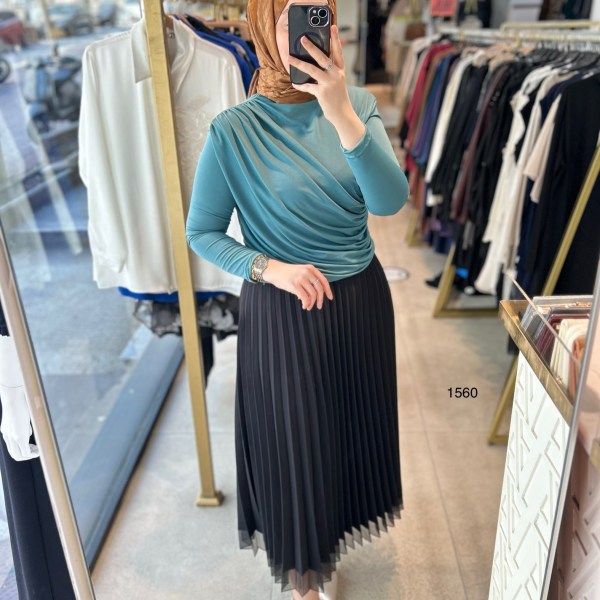 1560 BÜZGÜ DETAYLI BADY - Görsel 17