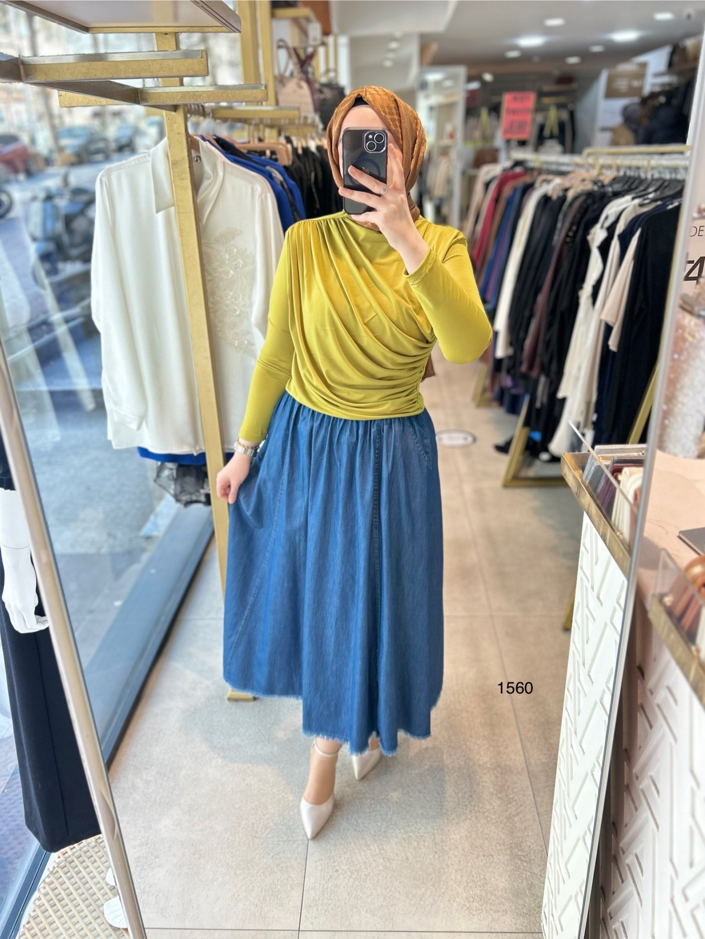 1560 BÜZGÜ DETAYLI BADY