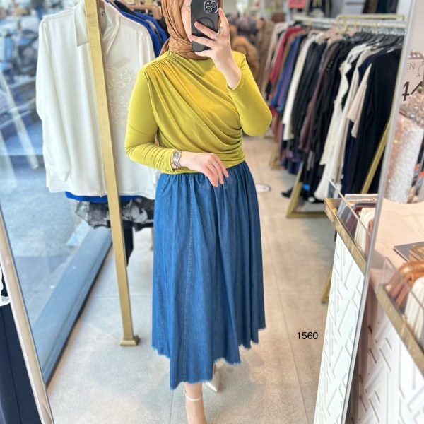 1560 BÜZGÜ DETAYLI BADY - Görsel 31