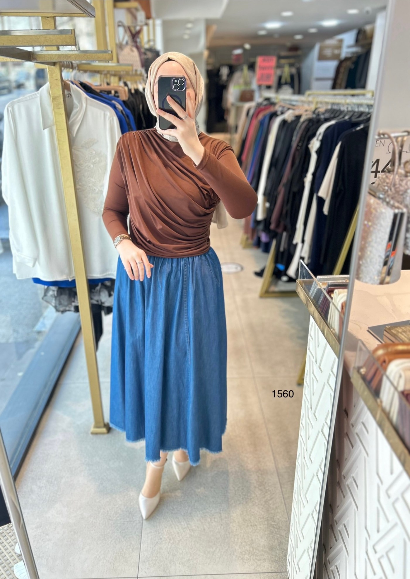 1560 BÜZGÜ DETAYLI BADY