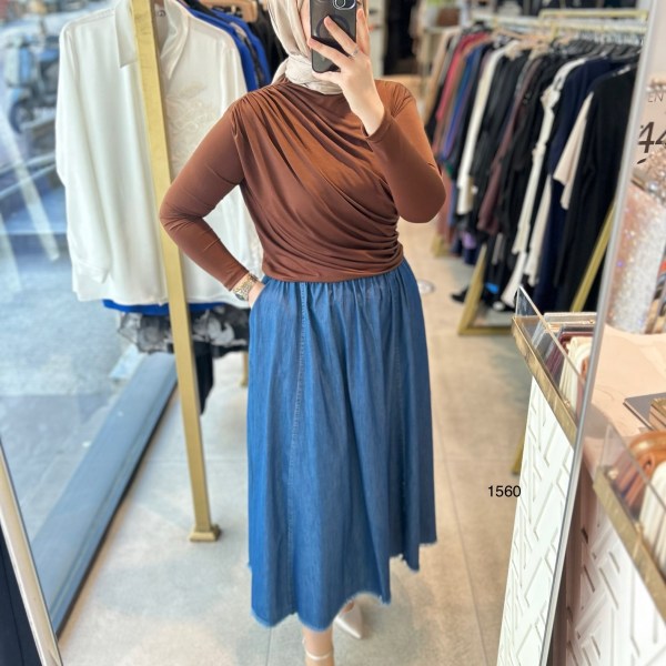 1560 BÜZGÜ DETAYLI BADY - Görsel 8