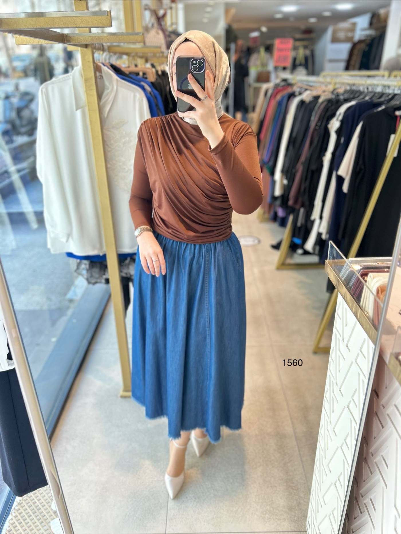 1560 BÜZGÜ DETAYLI BADY