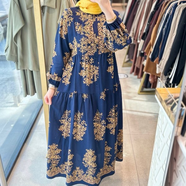 2423 DESENLİ ELBİSE - Görsel 14