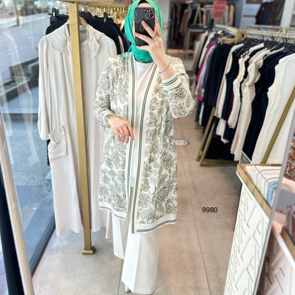 9980 Desenli Kap - Görsel 2