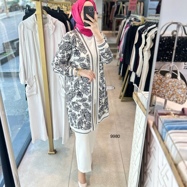 9980 Desenli Kap - Görsel 3