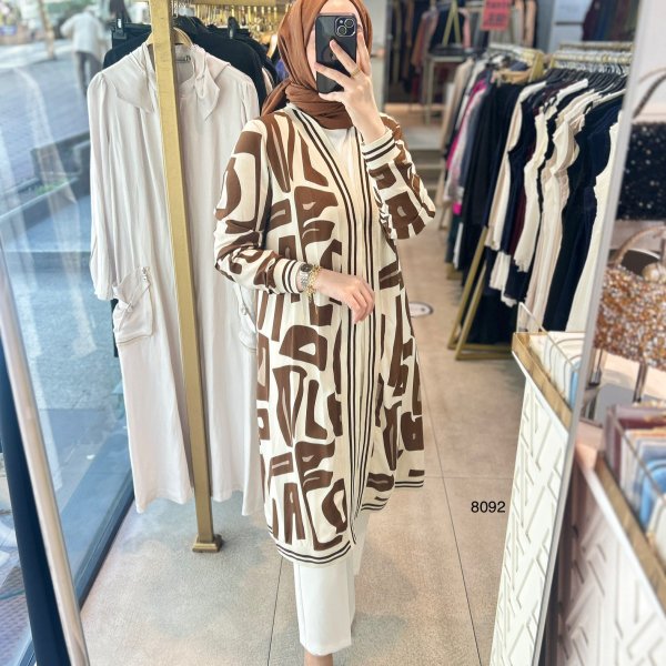 8092 Desenli Kap - Görsel 4