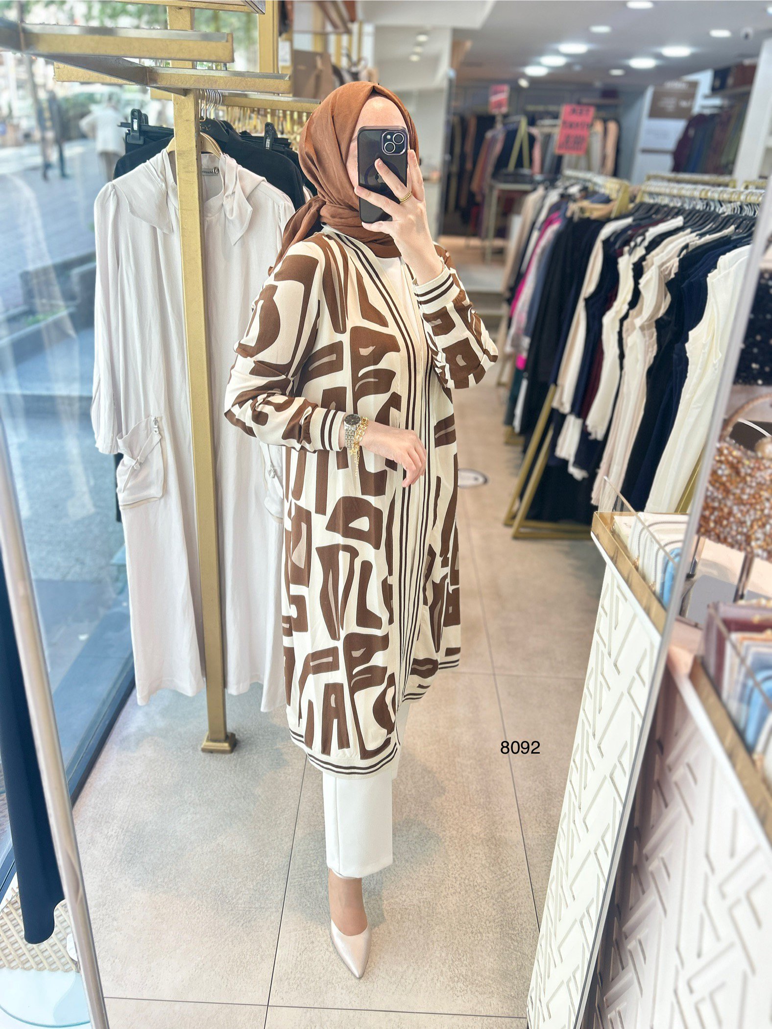 8092 Desenli Kap - Görsel 5