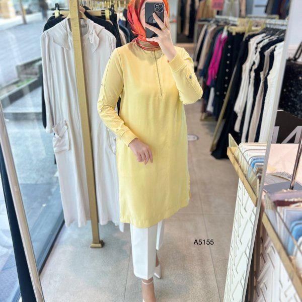 A5155 Ribanalı Tunik - Görsel 17