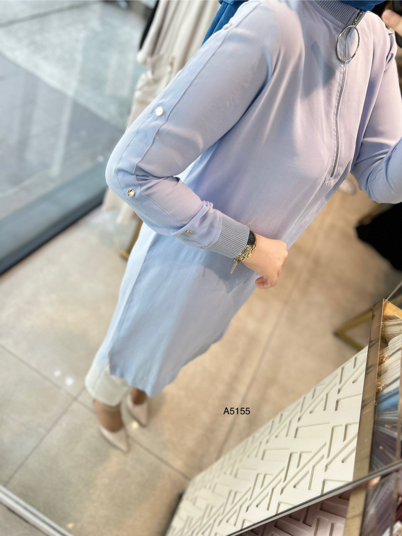 A5155 Ribanalı Tunik