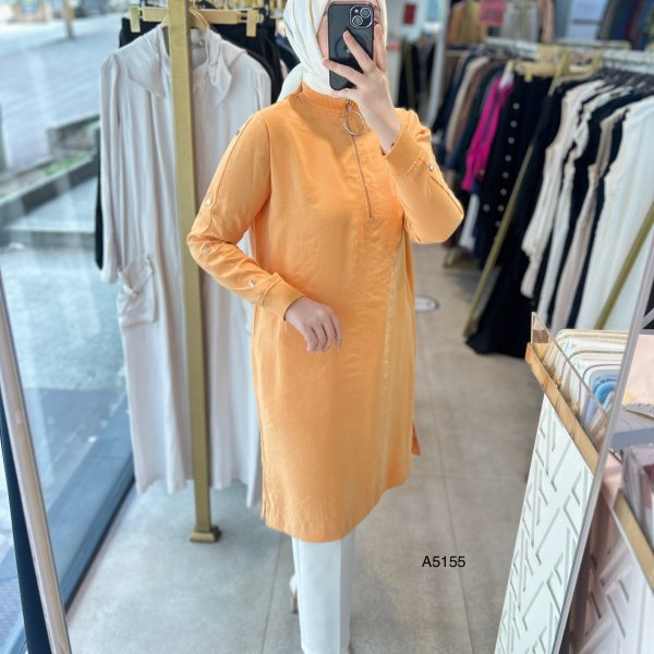 A5155 Ribanalı Tunik - Görsel 3