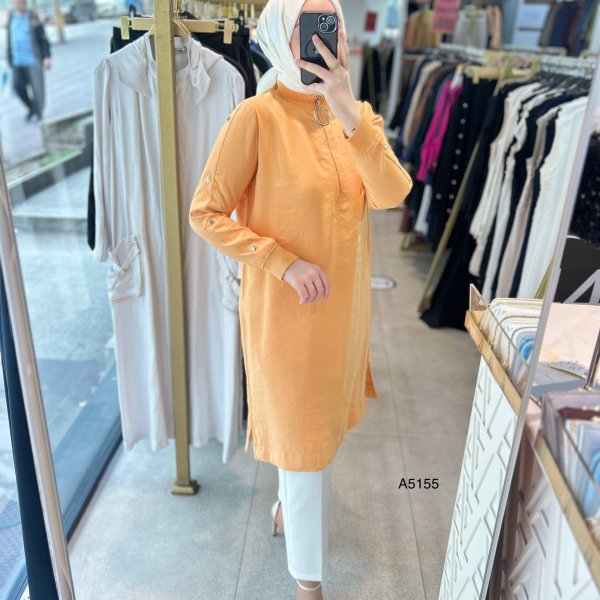 A5155 Ribanalı Tunik - Görsel 18