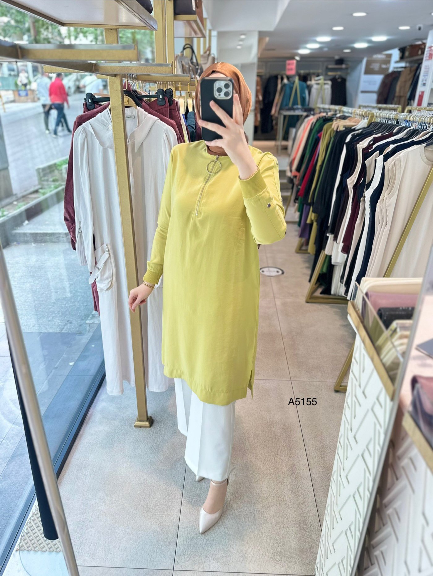 A5155 Ribanalı Tunik