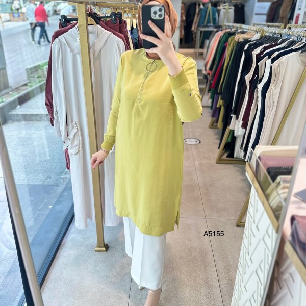 A5155 Ribanalı Tunik - Görsel 7