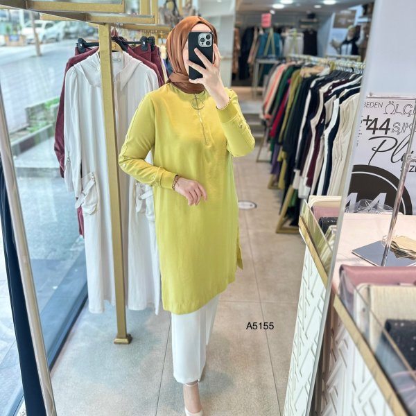 A5155 Ribanalı Tunik - Görsel 9