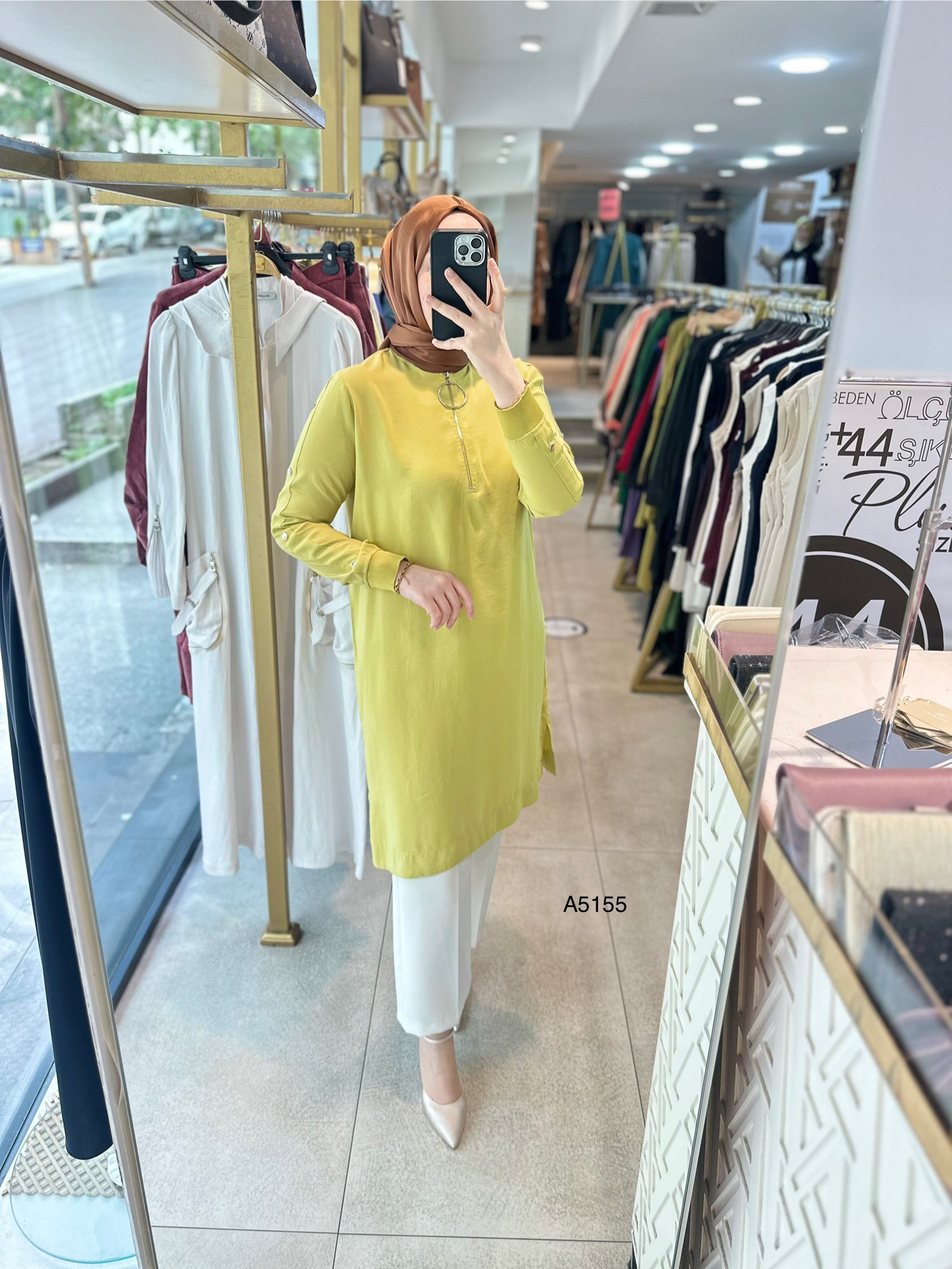 A5155 Ribanalı Tunik - Görsel 9