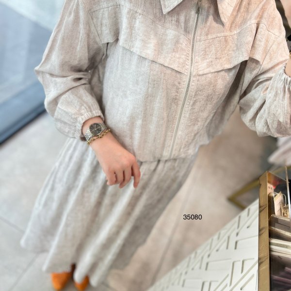 35080 Bel Büzgülü Etekli Takım - Görsel 4