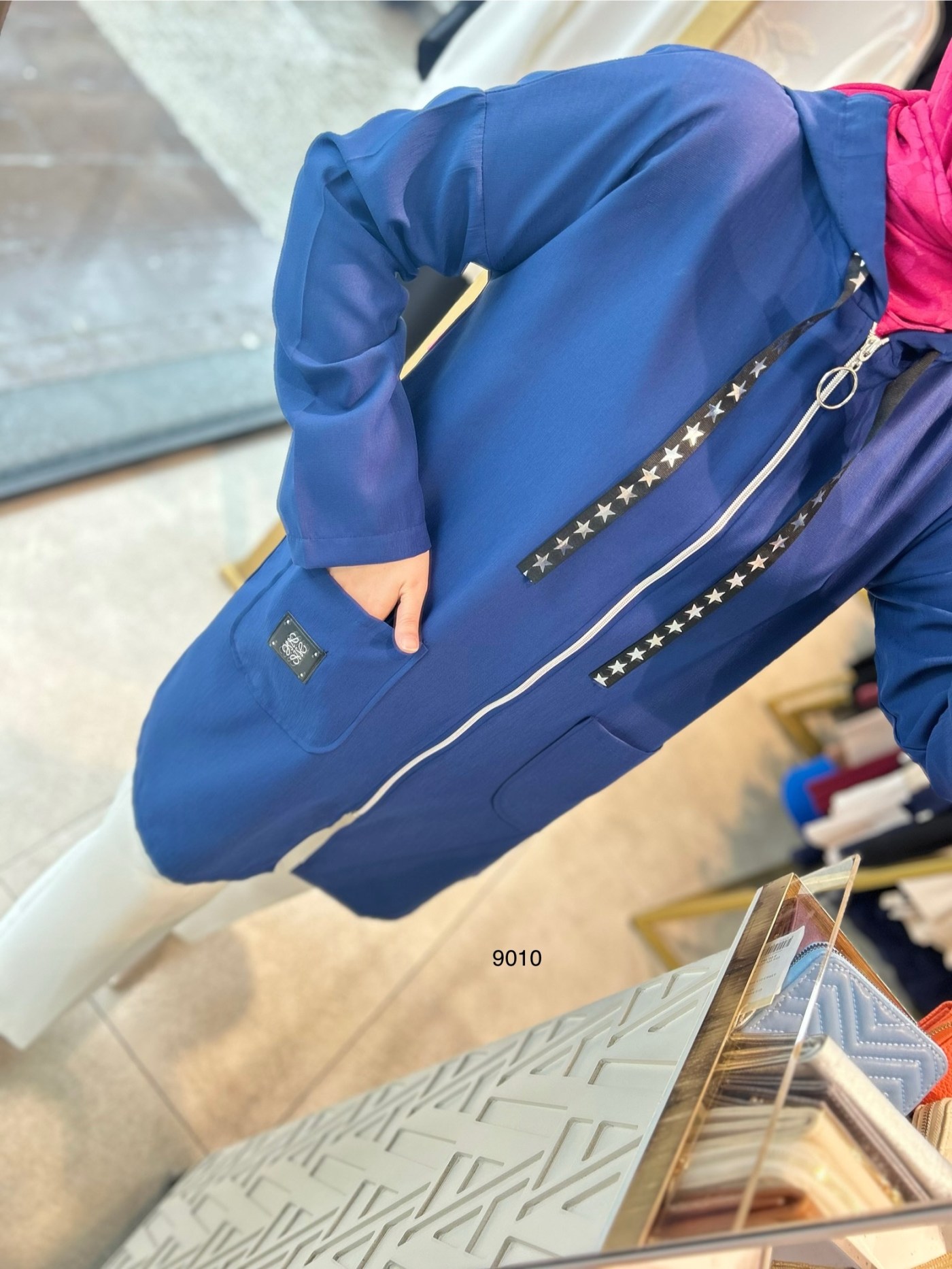 9010 Cepli Fermuarlı Spor Kap