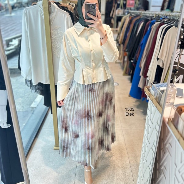 1503 Piliseli Etek - Görsel 2