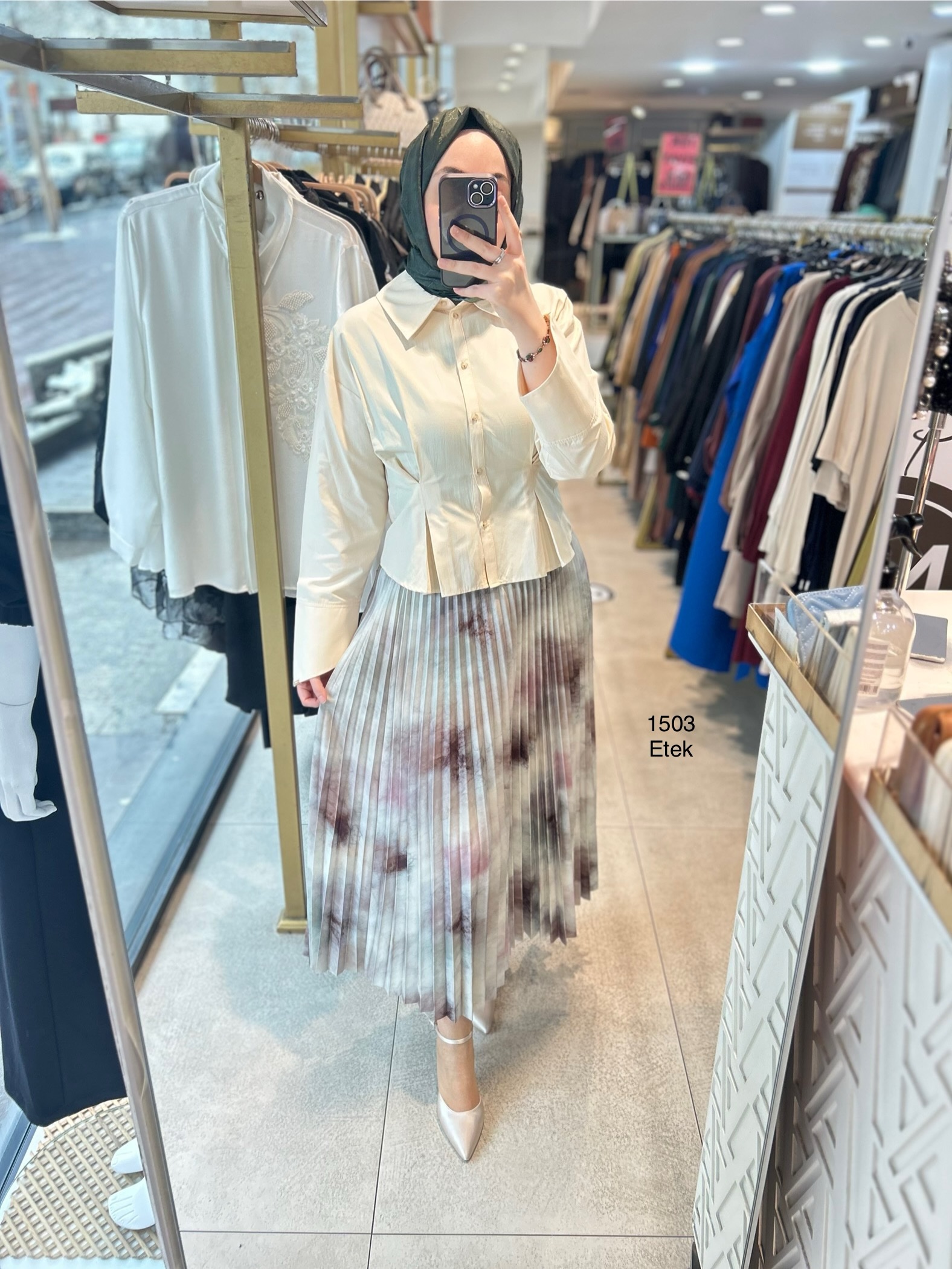 1503 Piliseli Etek - Görsel 2