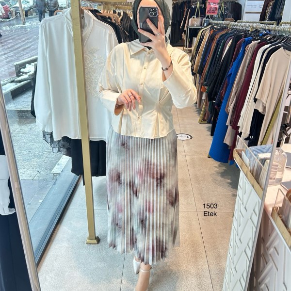 1503 Piliseli Etek - Görsel 1