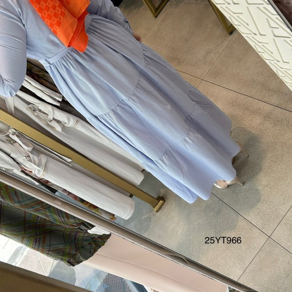 ARMİNE TREND 25YT966 CEP DETAYI TAŞLI GÖMLEK ELBİSE - Görsel 5