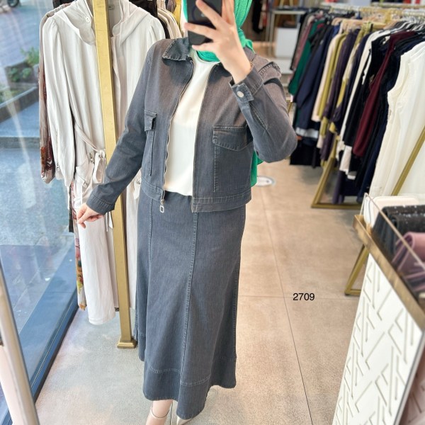 2709 KOT KUMAŞ ETEKLİ TAKIM - Görsel 2