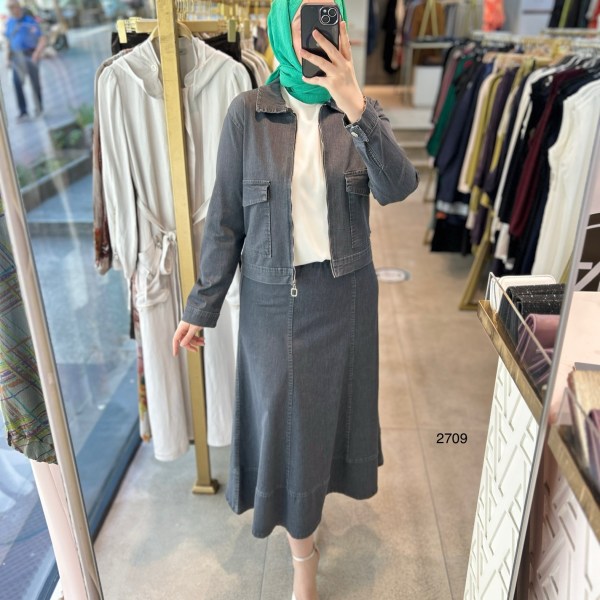 2709 KOT KUMAŞ ETEKLİ TAKIM - Görsel 1