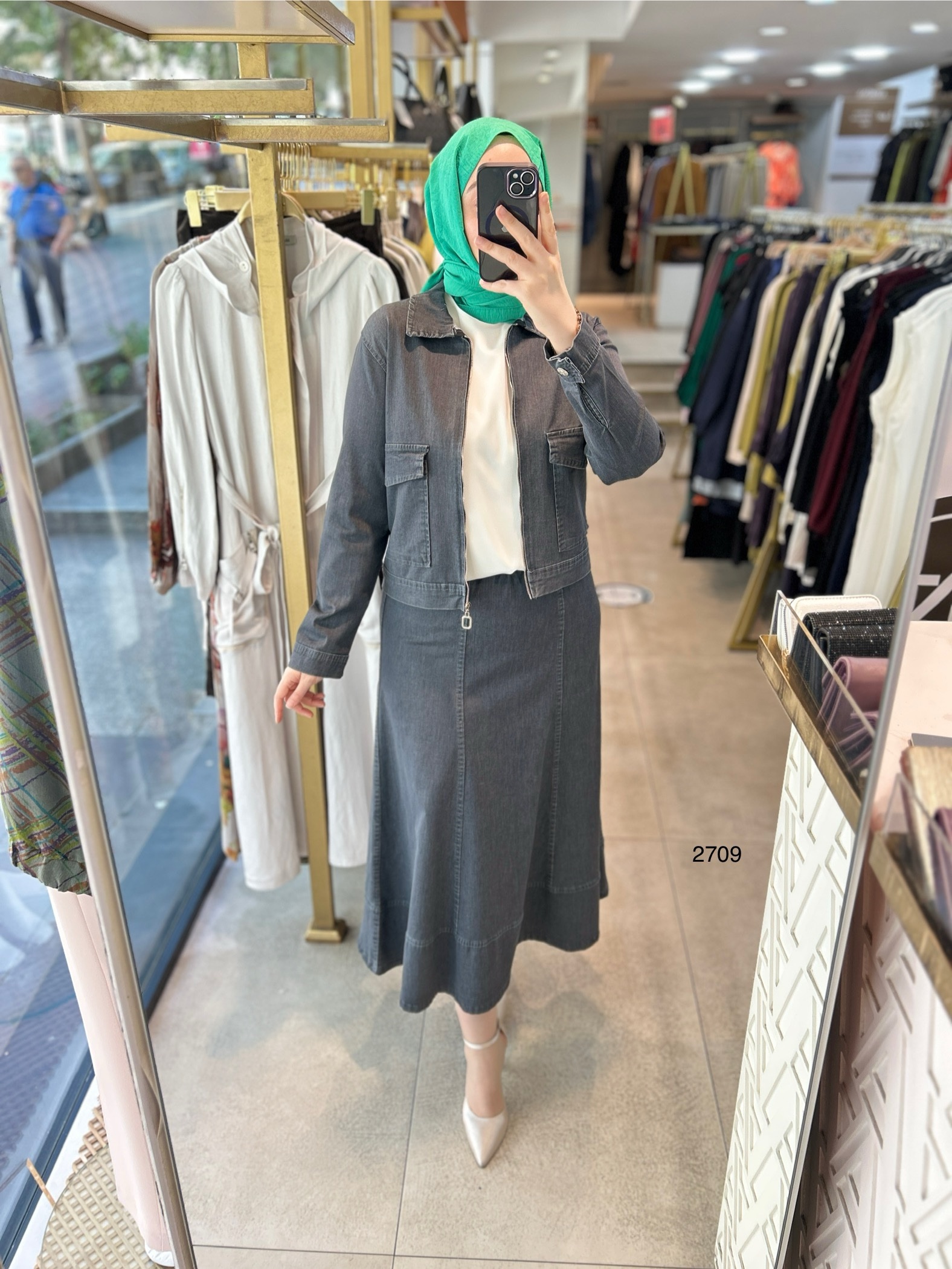 2709 KOT KUMAŞ ETEKLİ TAKIM - Görsel 1