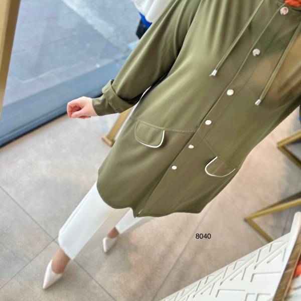 Cep Detaylı Spor Tunik 8040 - Görsel 8