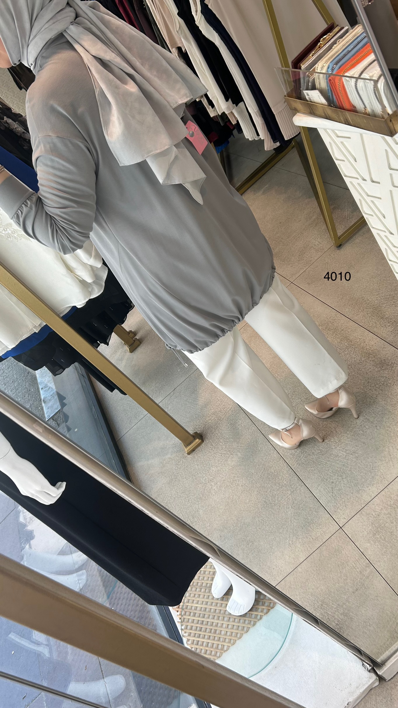 4010 Bambu Kumaş Tunik